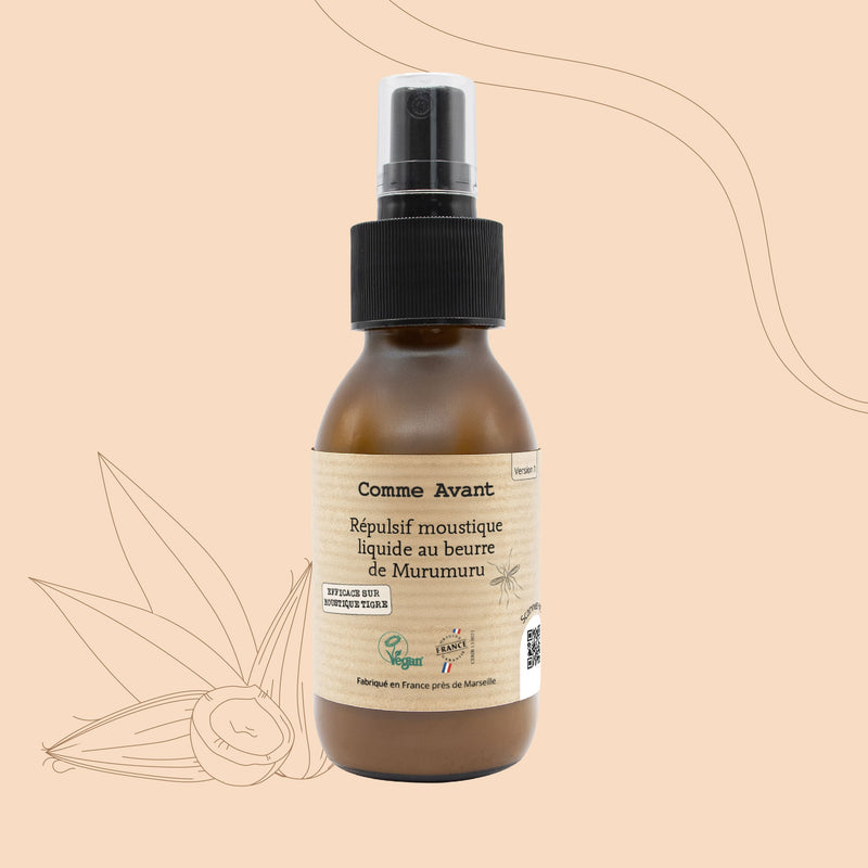 Répulsif Moustiques LIQUIDE au beurre de murumuru