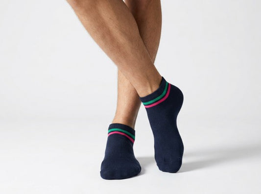 Chaussettes basse Aurora - Bleu marine