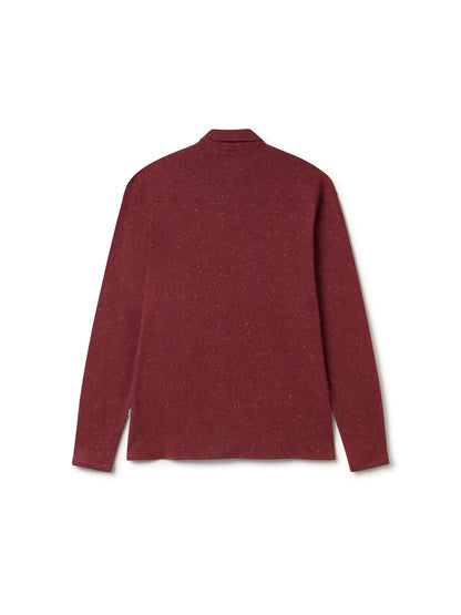 Chemise en jersey BLEIKSOYA - Lie de vin