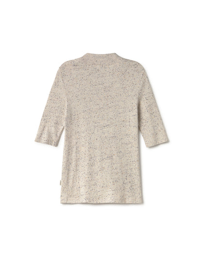 T-shirt DAMEROW - écru moucheté