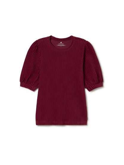 Blouse HORST - dark cranberry